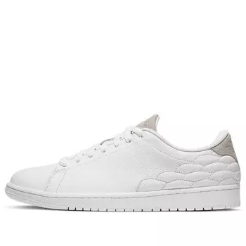 Кроссовки 1 центральный корт Air Jordan, белый