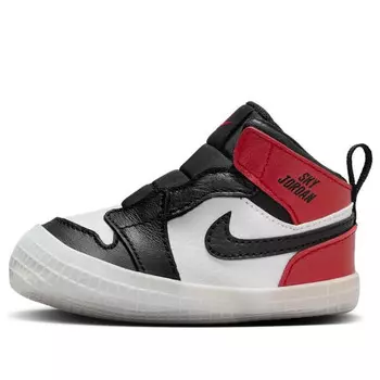Кроссовки 1 crib bootie 'black toe reimagined' Air Jordan, черный