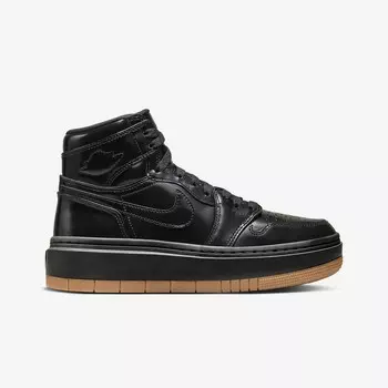 Кроссовки 1 Elevate High 'Black Gum' Jordan, черный