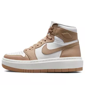 Кроссовки 1 elevate high 'vachetta tan' Air Jordan, бежевый