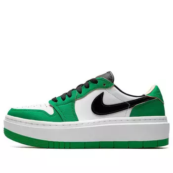 Кроссовки 1 elevate low se 'lucky green' Air Jordan, зеленый