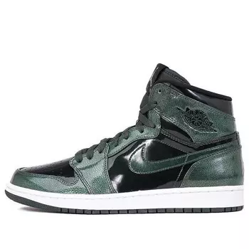 Кроссовки 1 high 'anti-gravity machines' Air Jordan, зеленый