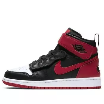 Кроссовки 1 high flyease 'black gym red' Air Jordan, черный
