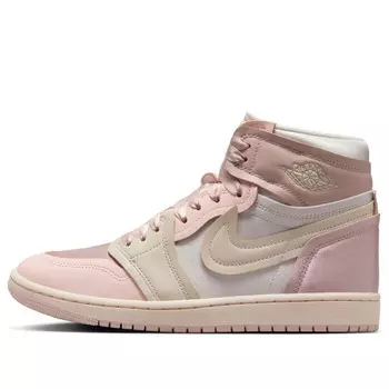 Кроссовки 1 high method of make 'pink oxford' Air Jordan, розовый