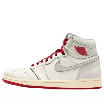Кроссовки 1 high og Air Jordan, бежевый