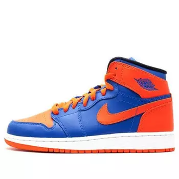 Кроссовки 1 high og 'knicks' Air Jordan, синий