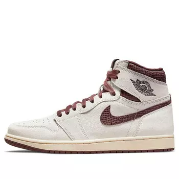 Кроссовки 1 high og x a ma maniere 'airness' Air Jordan, мультиколор