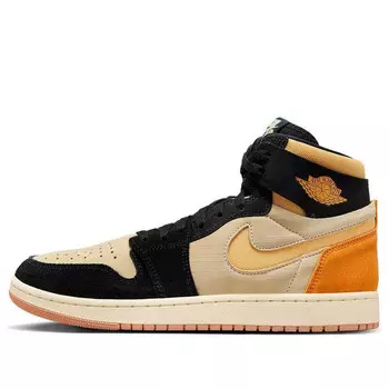 Кроссовки 1 high zoom air cmft 2 'muslin vivid orange' Air Jordan, мультиколор