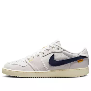 Кроссовки 1 ko low x union la Air Jordan, белый