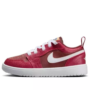 Кроссовки 1 low alt se 'dark pony varsity red' Air Jordan, мультиколор