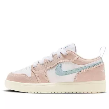 Кроссовки 1 low alt se scalloped edge 'guava ice' Air Jordan, мультиколор