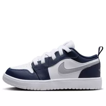 Кроссовки 1 low alt 'white midnight navy' Air Jordan, белый
