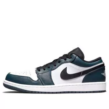 Кроссовки 1 low 'dark teal' Air Jordan, мультиколор