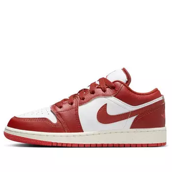 Кроссовки 1 low 'dune red' Air Jordan, белый