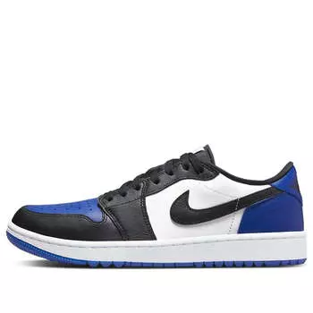 Кроссовки 1 low golf 'royal toe' Air Jordan, черный