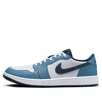 Кроссовки 1 low golf 'white aegean storm' Air Jordan, белый