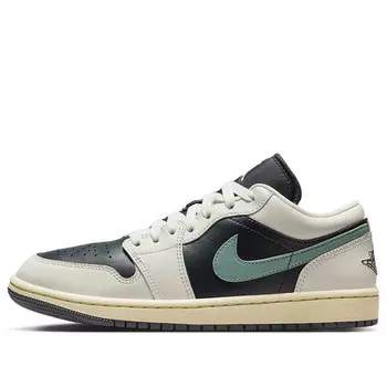 Кроссовки 1 low 'jade smoke' Air Jordan, мультиколор