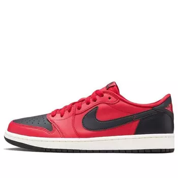 Кроссовки 1 low og Air Jordan, красный