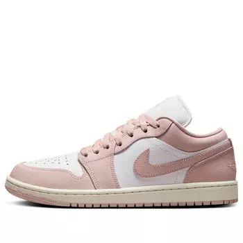 Кроссовки 1 low 'pink oxford' Air Jordan, белый