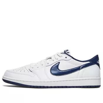 Кроссовки 1 low retro og Air Jordan, белый
