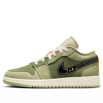 Кроссовки 1 low se craft Air Jordan, зеленый