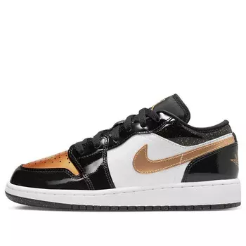 Кроссовки 1 low se 'gold toe' Air Jordan, черный