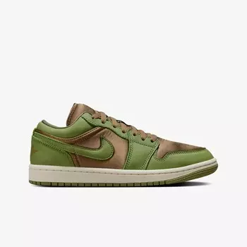 Кроссовки 1 Low SE 'Light Olive' Jordan, зеленый
