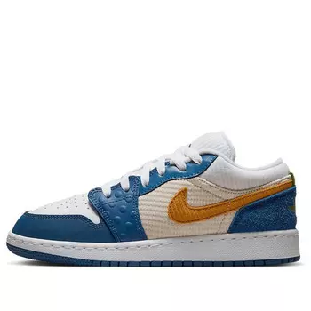 Кроссовки 1 low se 'messy room' Air Jordan, синий