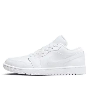 Кроссовки 1 low 'triple white 2022' Air Jordan, белый