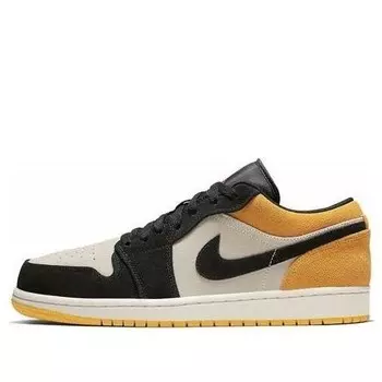 Кроссовки 1 low 'university gold' Air Jordan, мультиколор