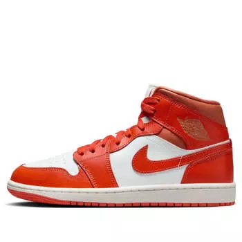 Кроссовки 1 mid 'cosmic clay' Air Jordan, белый
