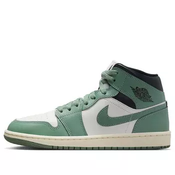 Кроссовки 1 mid 'jade smoke' Air Jordan, мультиколор