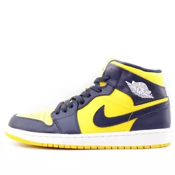 Кроссовки 1 mid 'michigan' Air Jordan, мультиколор