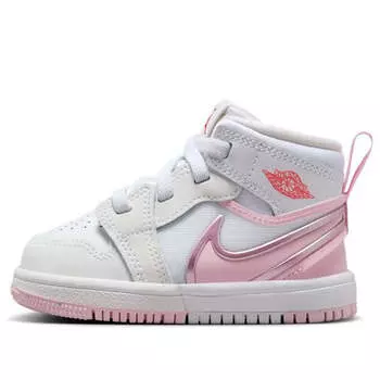 Кроссовки 1 mid rm easyon Air Jordan, белый