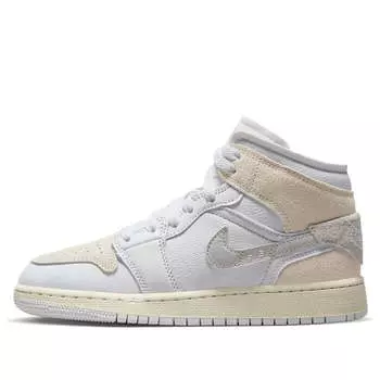 Кроссовки 1 mid se craft Air Jordan, белый