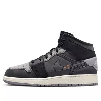 Кроссовки 1 mid se craft Air Jordan, черный