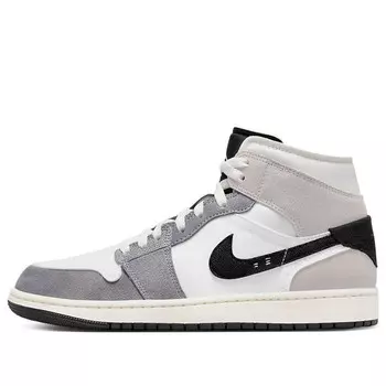 Кроссовки 1 mid se craft Air Jordan, серый