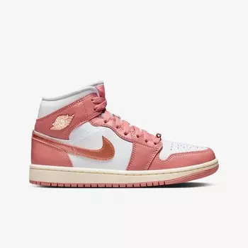 Кроссовки 1 Mid SE 'Red Stardust' Jordan, красный