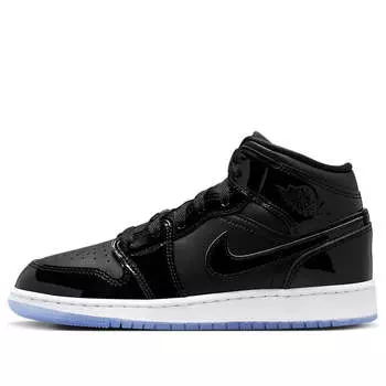 Кроссовки 1 mid se 'space jam' Air Jordan, черный