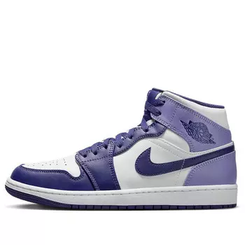 Кроссовки 1 mid 'sky j purple' Air Jordan, мультиколор