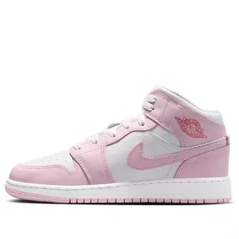 Кроссовки 1 mid 'valentine's day' Air Jordan, розовый