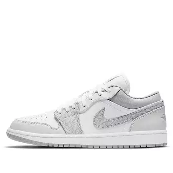 Кроссовки 1 низкая премия Air Jordan, белый