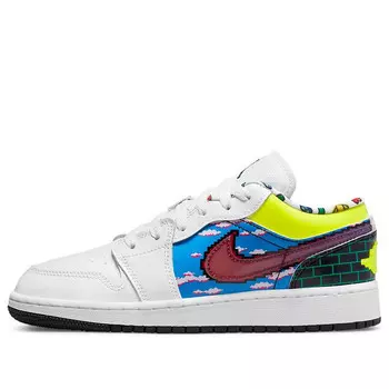 Кроссовки 1 низкие Air Jordan, белый