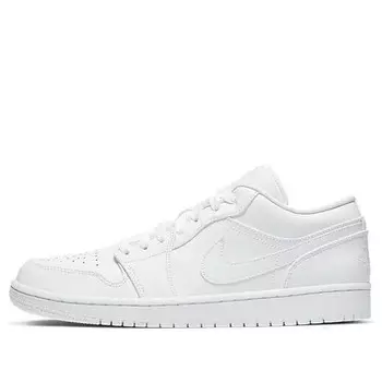 Кроссовки 1 низкие Air Jordan, белый
