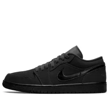 Кроссовки 1 низкие Air Jordan, черный