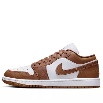 Кроссовки 1 низкие Air Jordan, коричневый