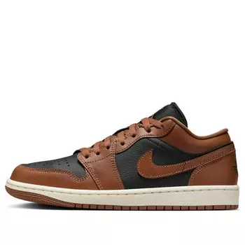 Кроссовки 1 низкие Air Jordan, коричневый