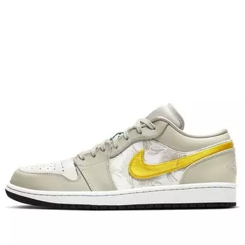 Кроссовки 1 низкие Air Jordan, коричневый