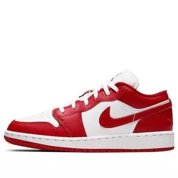 Кроссовки 1 низкие Air Jordan, красный