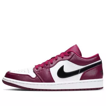 Кроссовки 1 низкие Air Jordan, красный